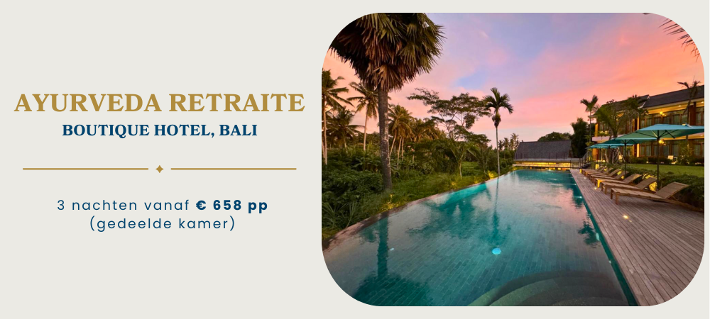 Ayurveda retraite boutique hotel Bali