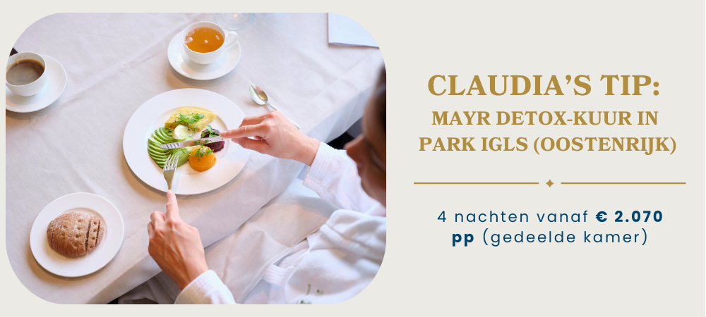 Claudia's Tip: Mayr-detoxkuur in Park Igls Oostenrijk